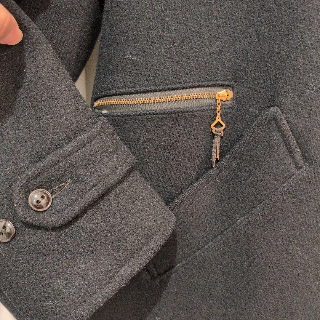 50s 60s　ビンテージ　スポーツジャケット　ウール　裏地チェック