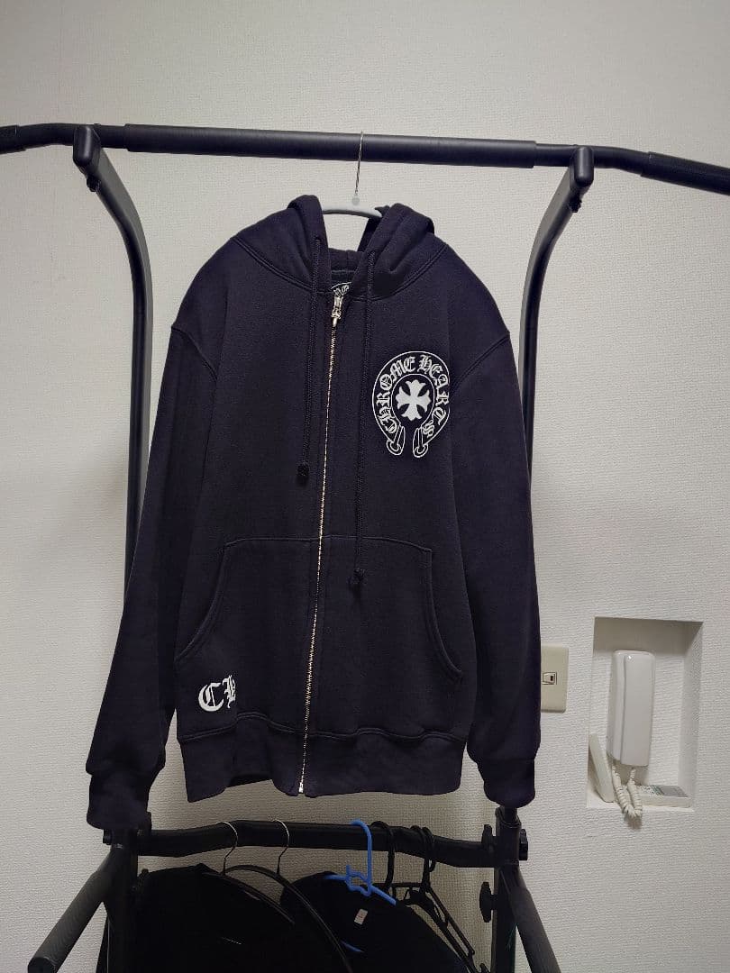 Chrome Hearts メッセージプリントパーカー