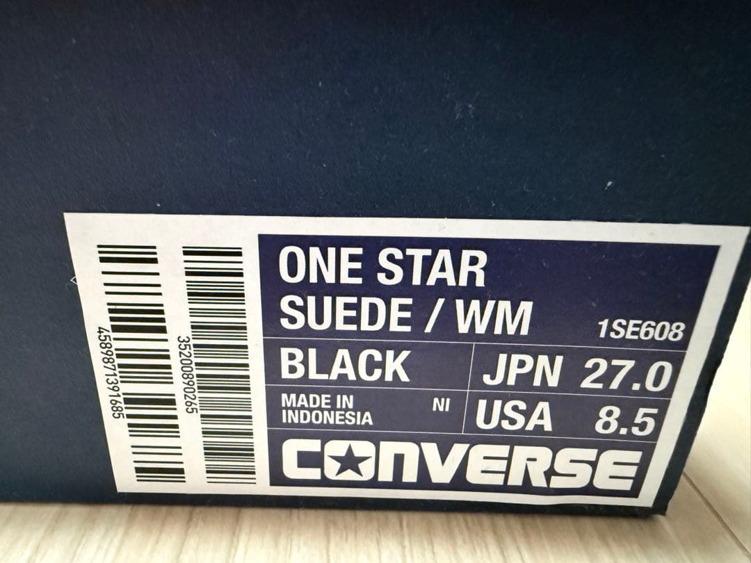 靴 WACKO MARIA CONVERSE ONE STAR SUEDE 27cm