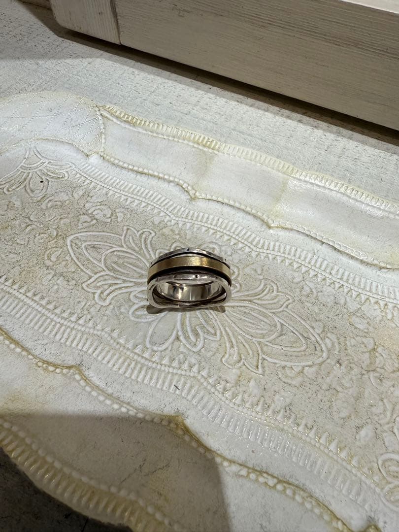 kensscratch spin Ring 18金無垢　定価22万円