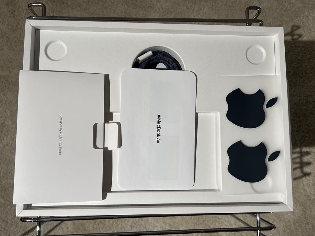 macbookair m2 13.6インチ 256GB ミッドナイト&保護ケース