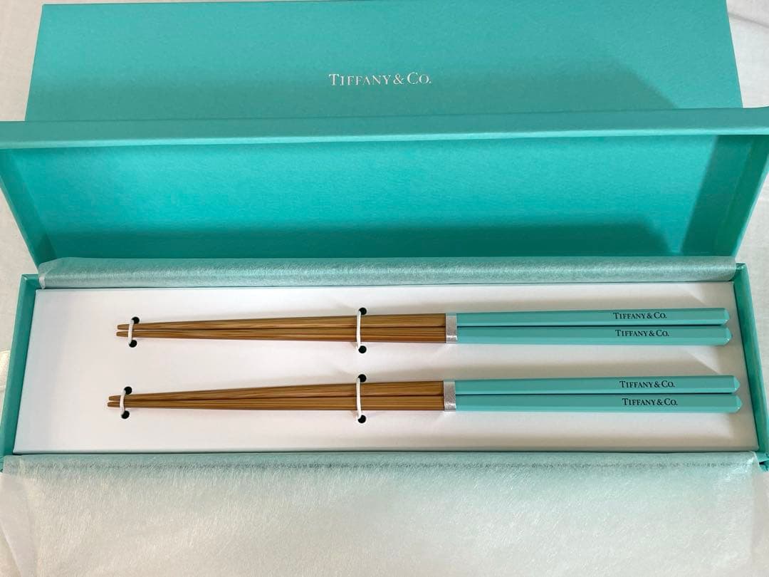 Tiffany & Co. ティファニー 夫婦箸セット(非売品)