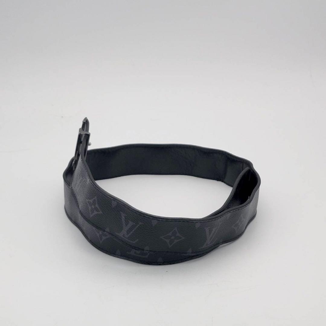 ルイヴィトン サンチュール モノグラム　LVイニシャル　シルバー　ベルト