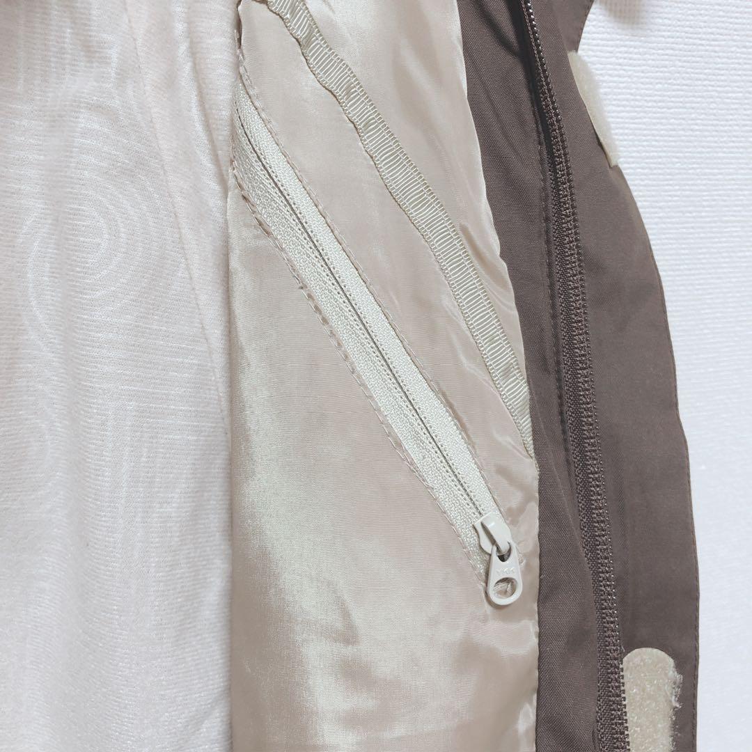 DC　スキージャケット　ボード　ジップアップ　迷彩柄　ポケット　フード　L