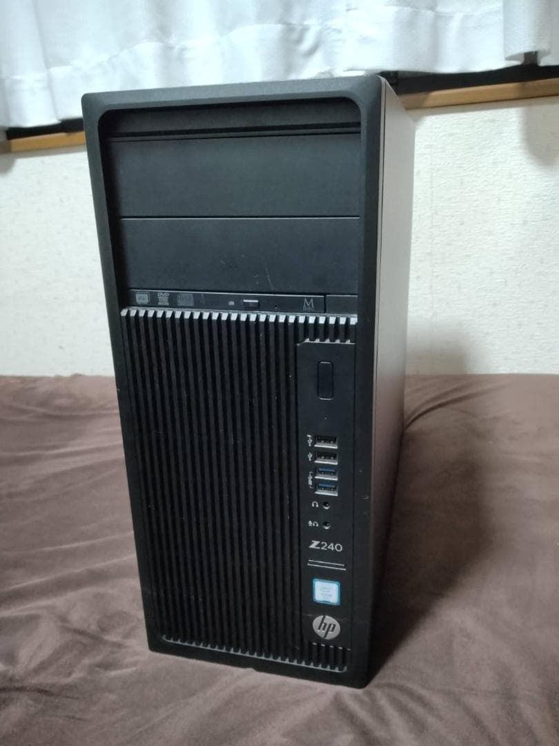 サーバー HP Z240 WorkStation 16GB Quadro k620 LP