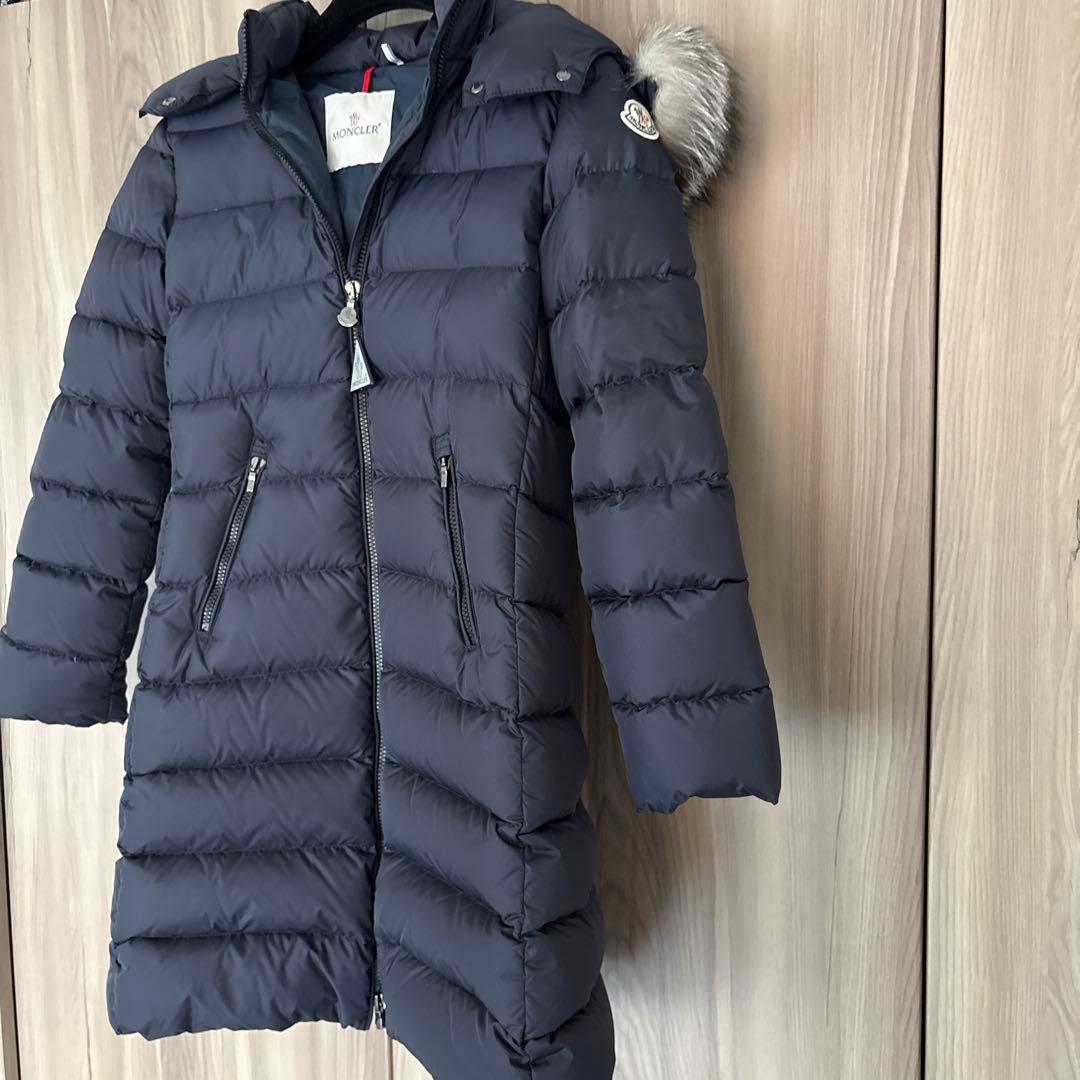 新品【モンクレール】ABELLE 12A ネイビー (大人XS〜S相当)