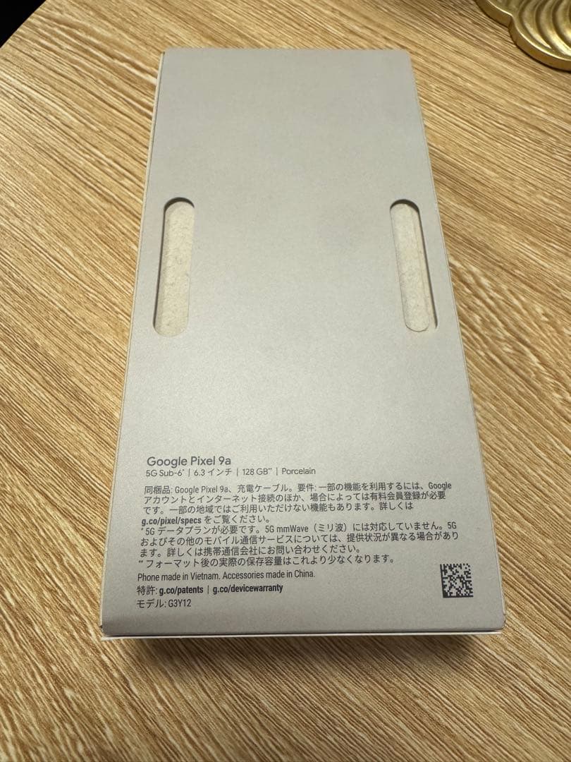 Google Pixel 9a Porcelainホワイト128GBSIMフリー