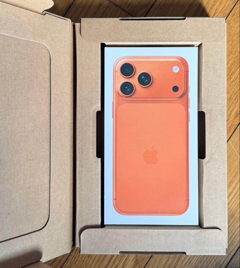 iPhone17promax512GBコズミックオレンジ新品未開封SIMフリー