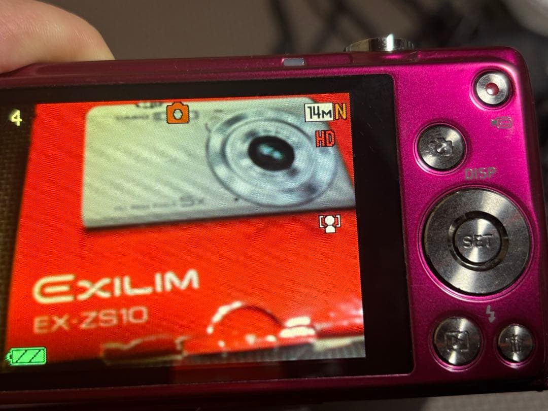 CASIO EXILIM EX-ZS10 ピンク