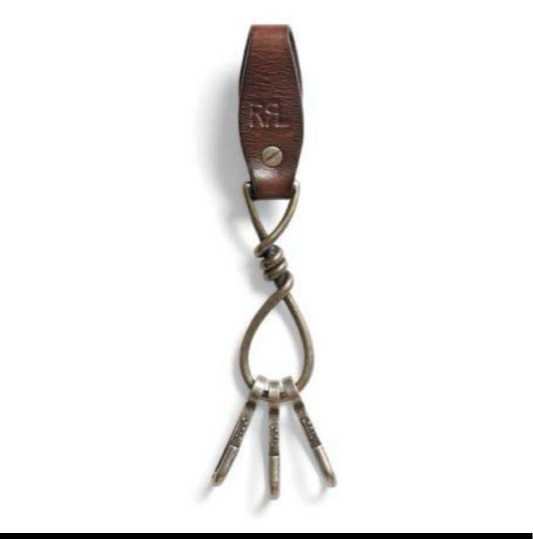 RRL レザー キー フォブ