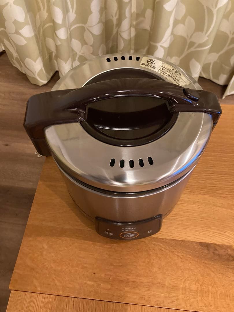 Rinnai ガス炊飯器 RR-030VQ (DB)3合ジャー付　ほぼ未使用品