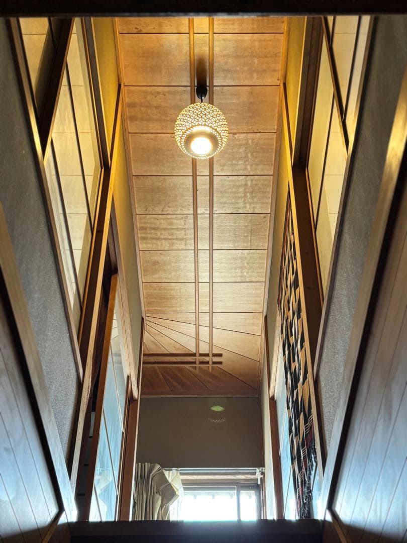 アンティーク調陶器ペンダントライト