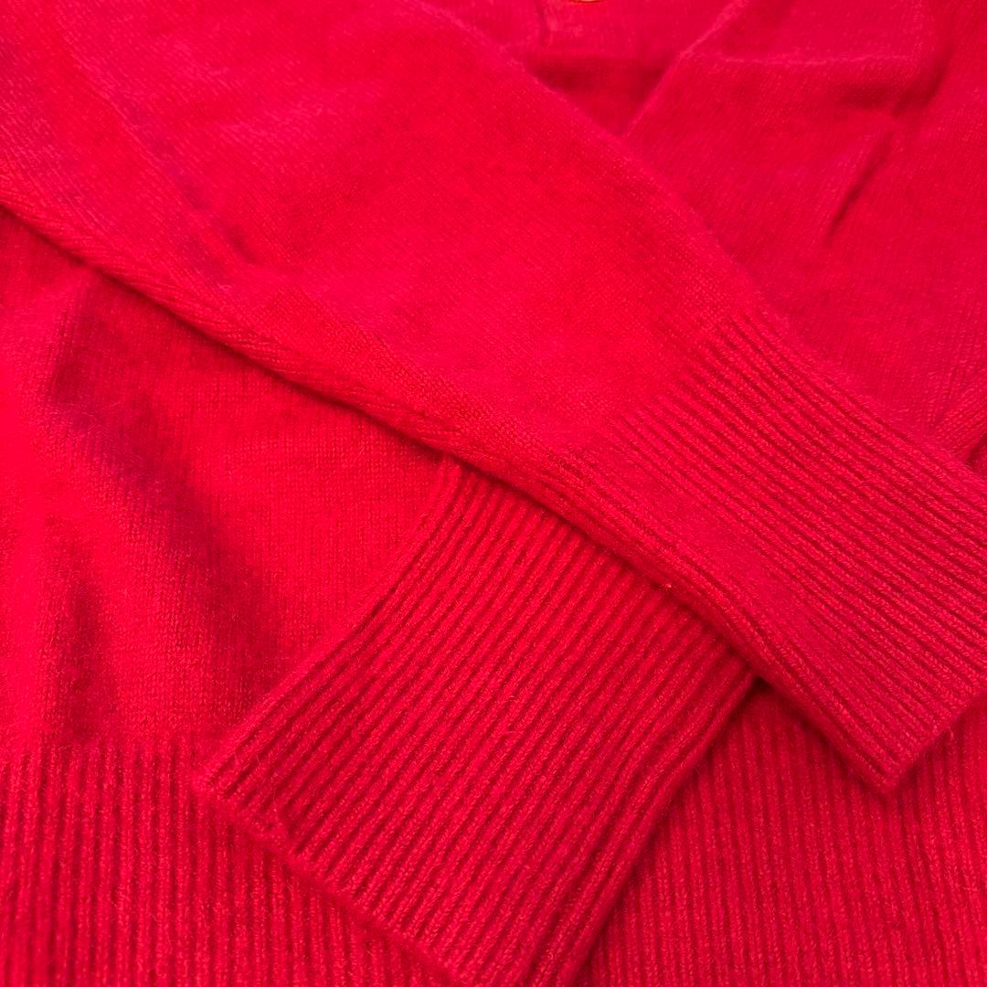 トップス NKNIT raccoon mix skipper KNIT