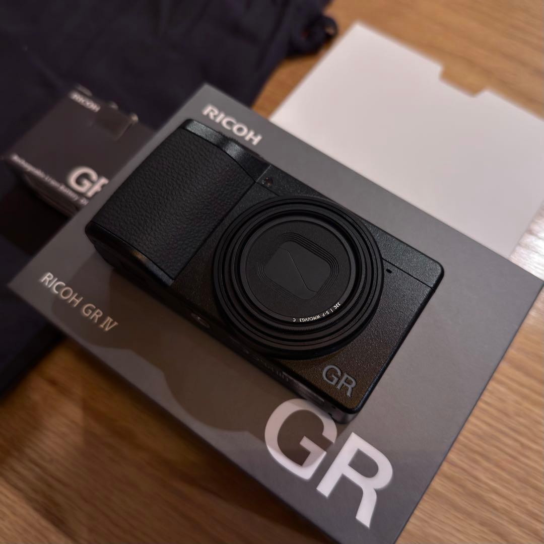 RICOH GR IV リコー GR4 デジタルカメラ バッテリー付き