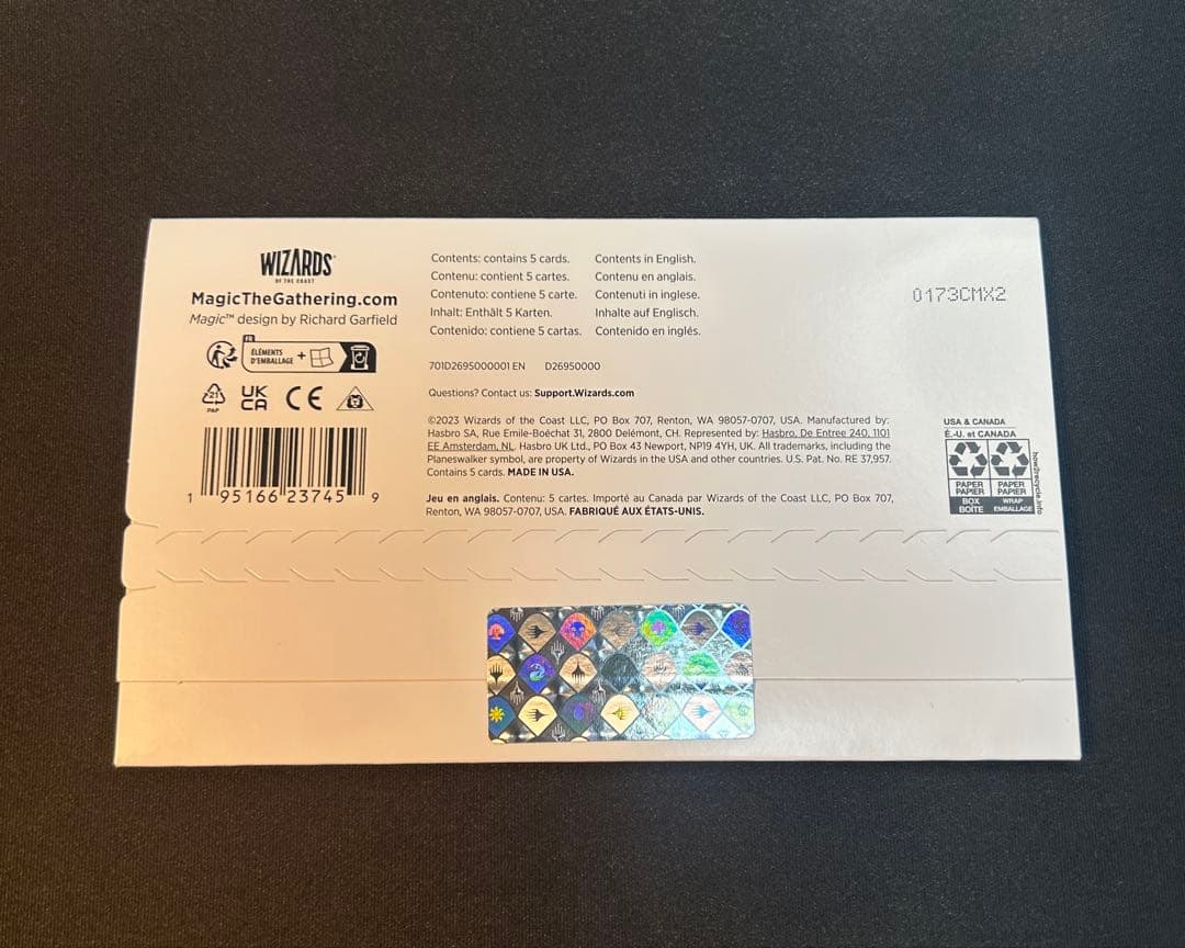 MTG The '90s Binder Experience１箱