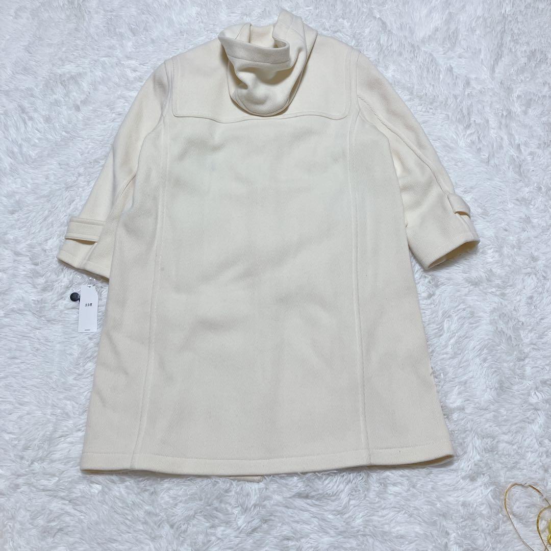 【新品タグ付】23区 ヘリンボーン ダッフルコート 大きいサイズ 46 3XL