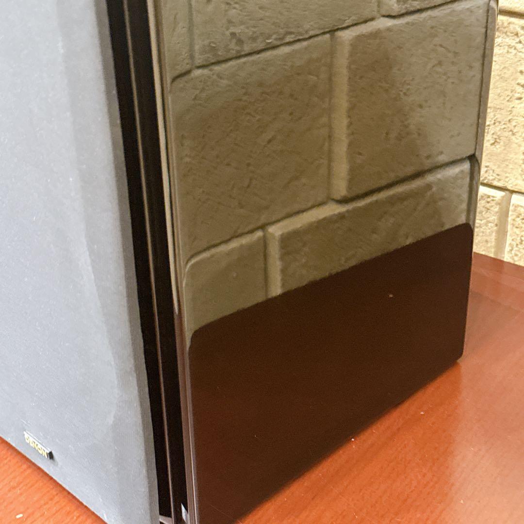 [美品] DENON SC-E757 2WAY ペアスピーカー シリアル同番