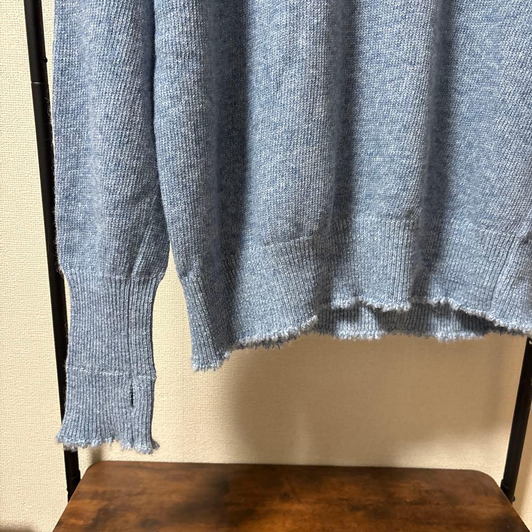 【値下げ中】 MAATEE&SONSマーティアンドサンズ　ニット　ブルー　美品