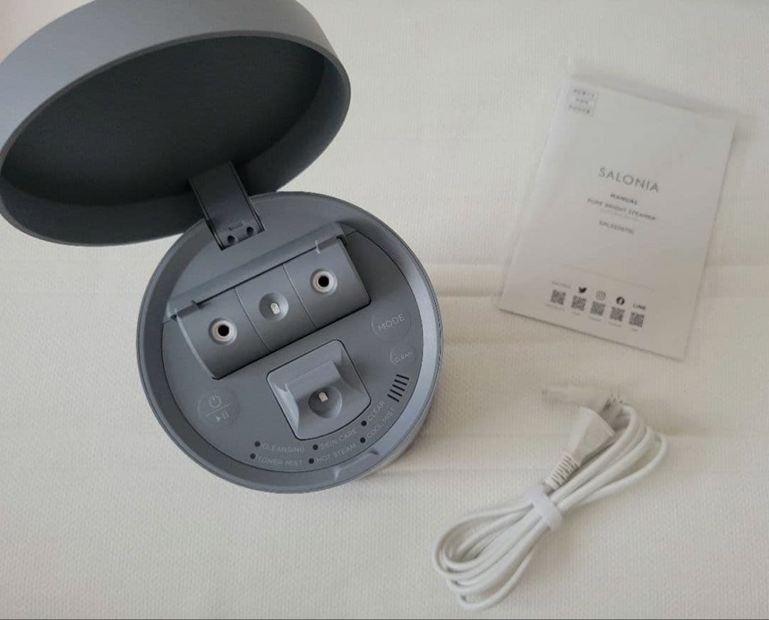 SALONIA ピュアブライト スチーマー　サロニア　加湿器　化粧水ミスト