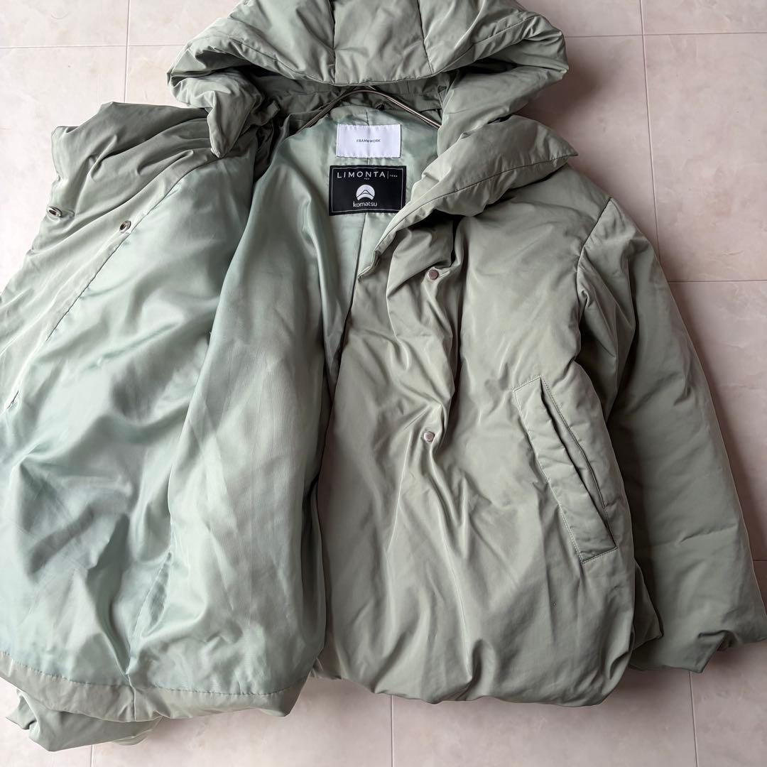 フレームワーク リモンタショートダウン セージグリーン 36 2WAY