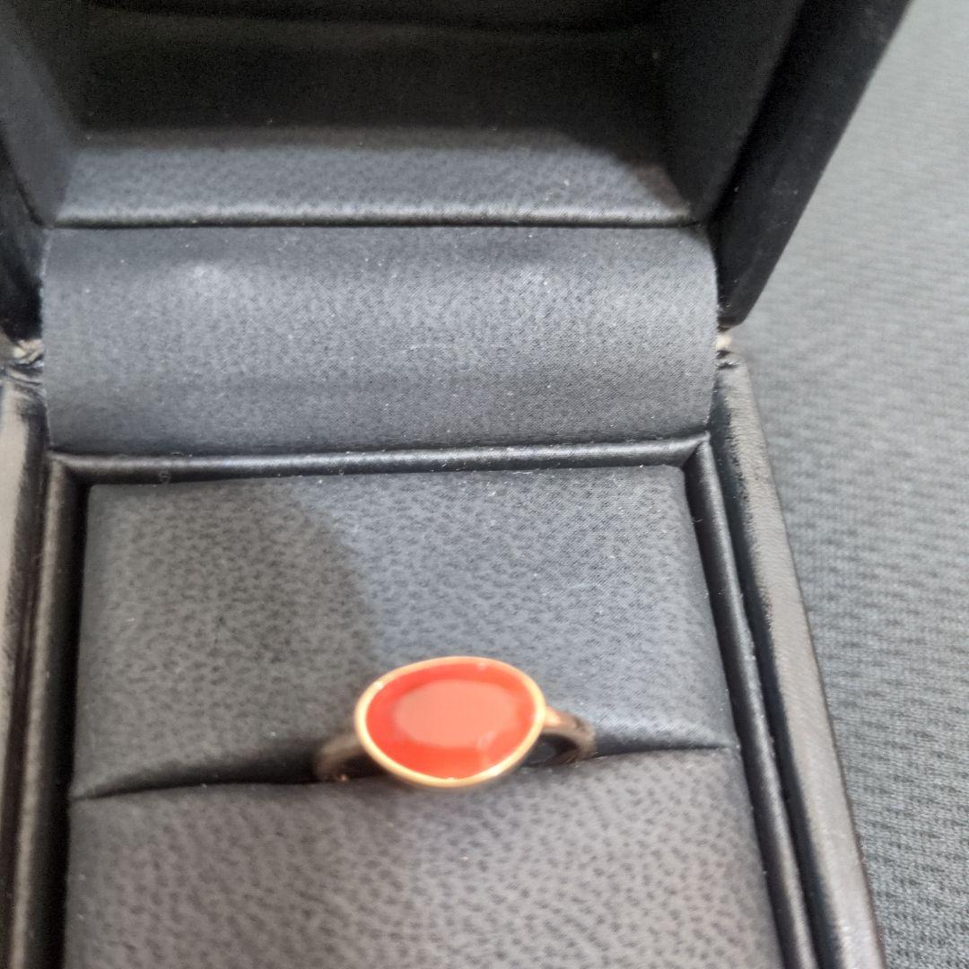 k10yg カーネリアンリング
