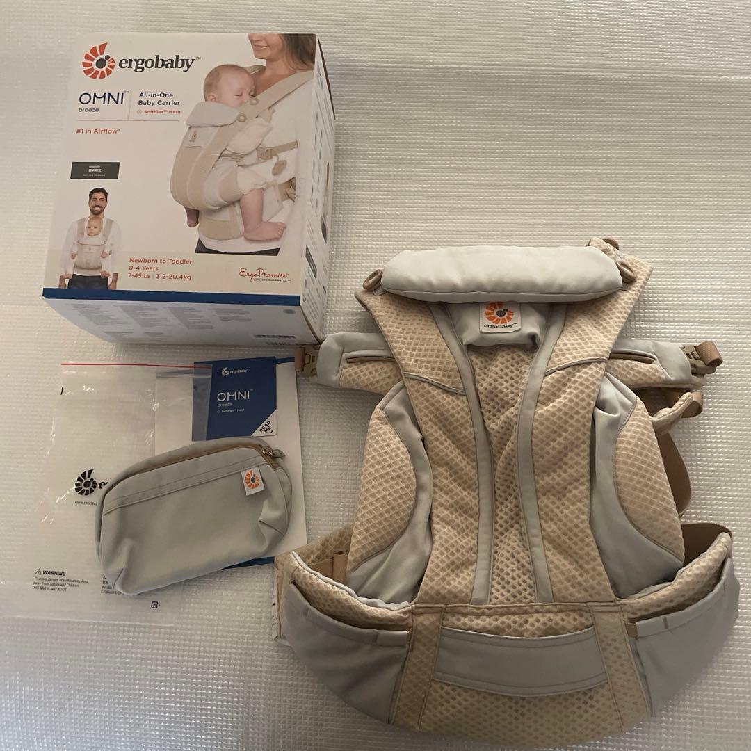 美品　ergobaby エルゴベビー OMNI BREEZE 抱っこ紐