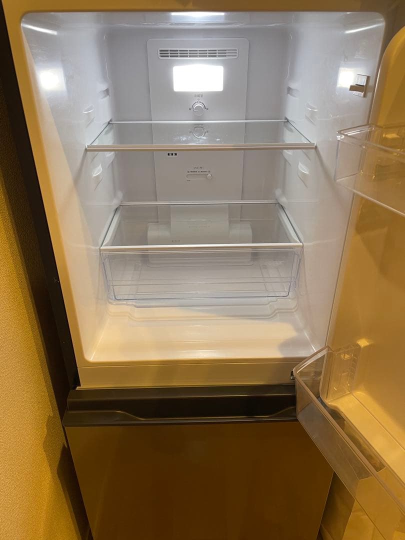 2023年製135L AQUA AQR-14N冷凍冷蔵庫 右開き 495mm幅