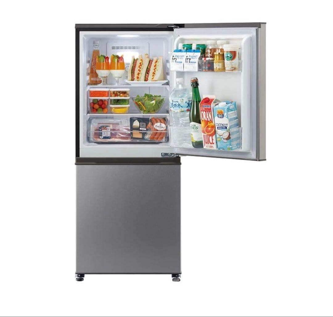 2023年製135L AQUA AQR-14N冷凍冷蔵庫 右開き 495mm幅