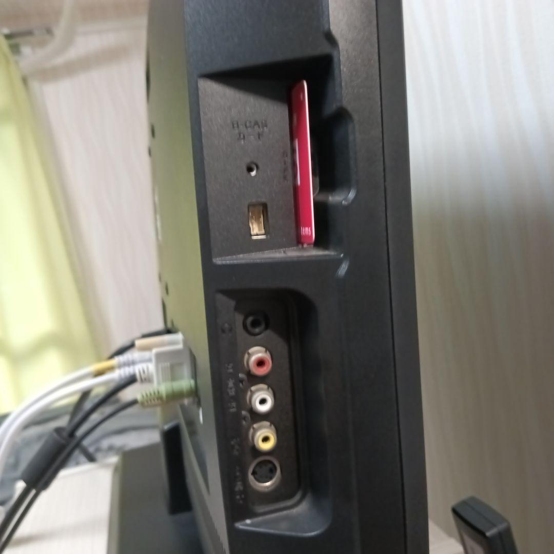 美品I・O DATA LCD-DTV223XBE B-CASカードリモコン取説付