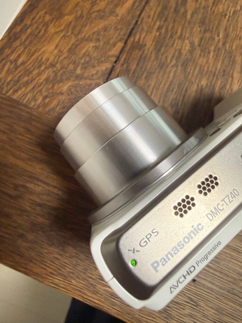 動作確認済 美品 Panasonic LUMIX TZ40 ホワイト コンデジ