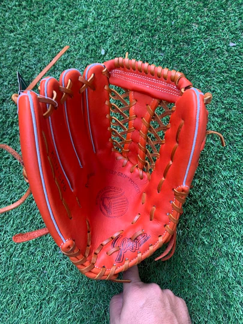 【新品・未使用】久保田スラッガー 軟式外野手用グローブ 左投げ用