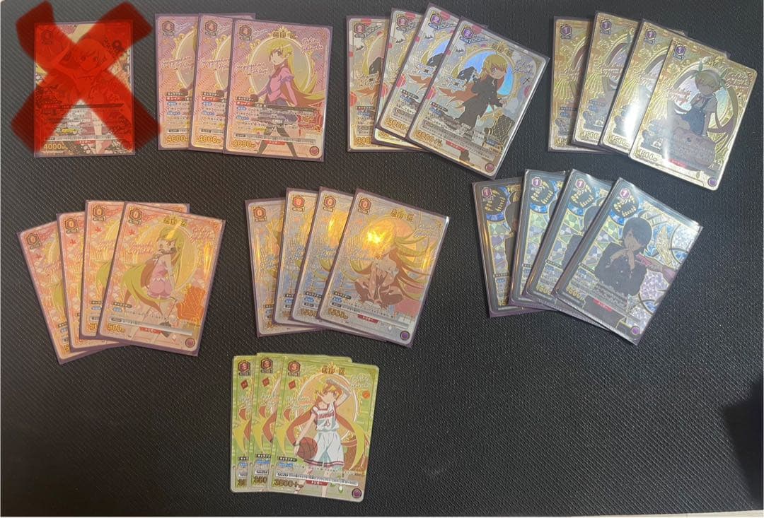 UNION ARENA 化物語　忍野忍　パラレルセット