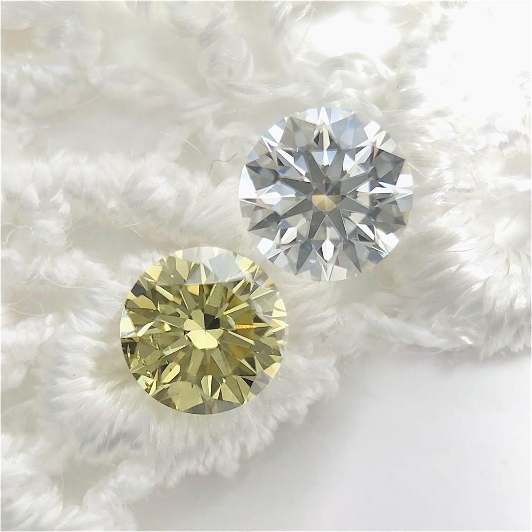 アクセサリー 0.209 Fancy Brownish Green Yellow SI-2