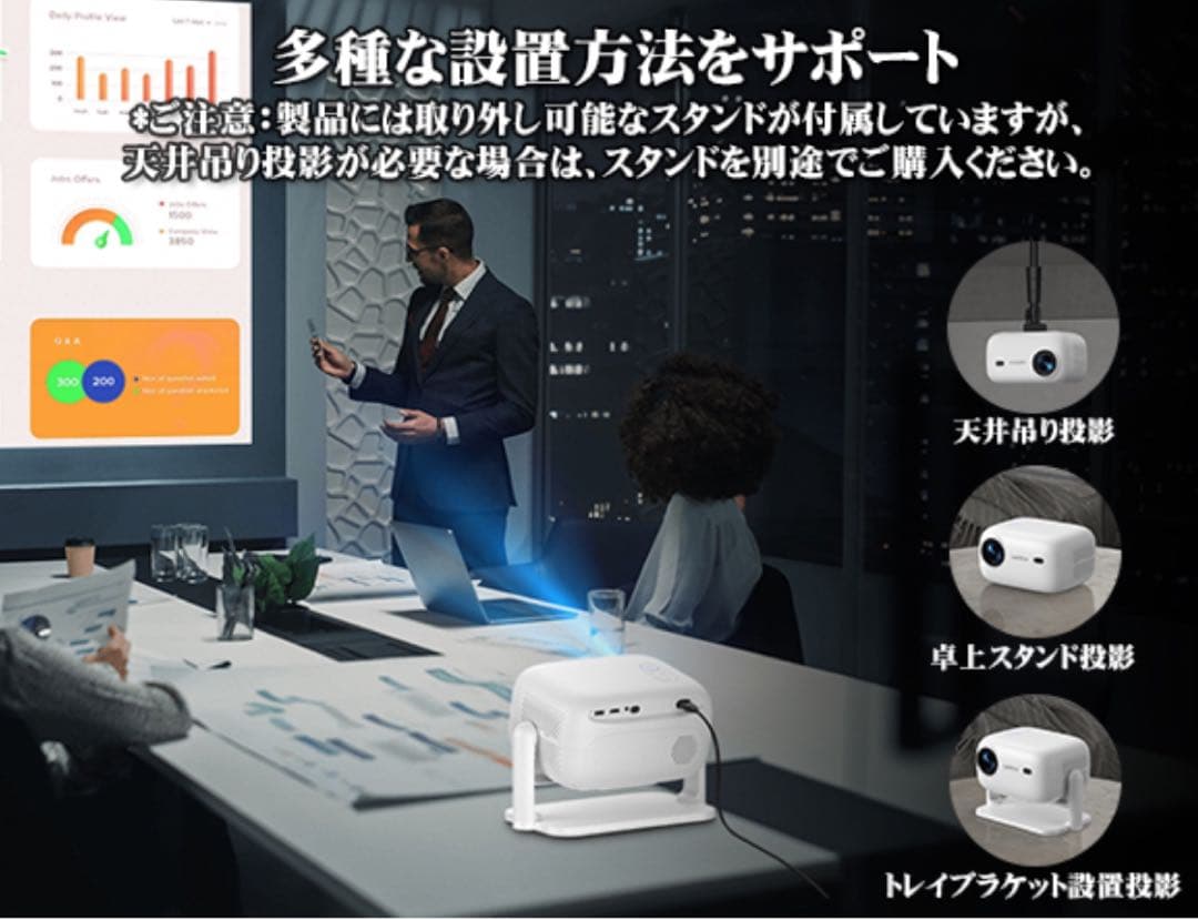 値下げ✨新品✨ プロジェクター ✨Netflix公式認証ブランド✨BETTDOW