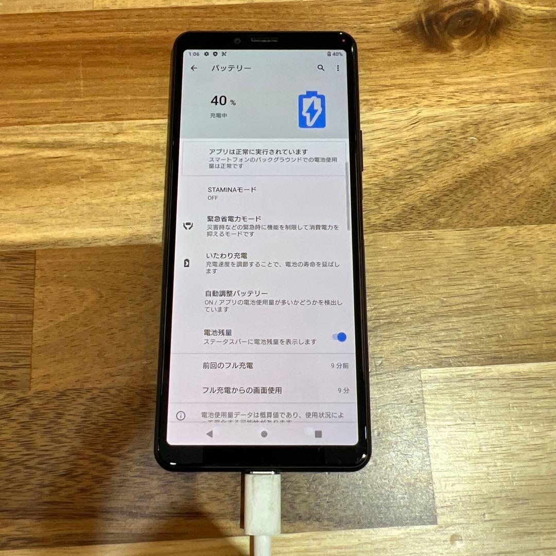 C883 Au SIMロック解除済み Xperia10 Ⅱ SOV43