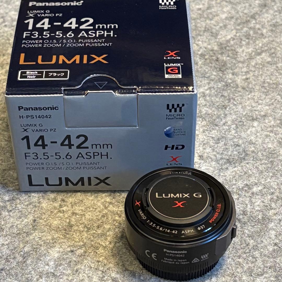 [新品に近い]Panasonic LUMIX G 14-42mm ズームレンズ