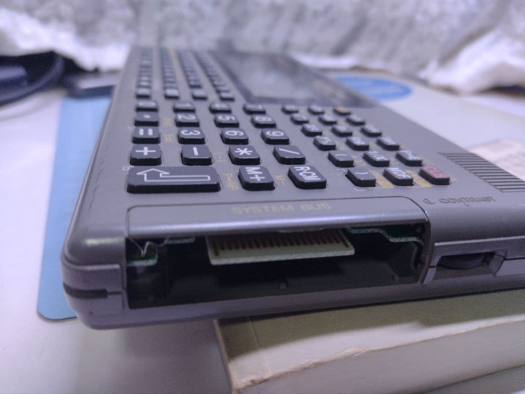 SHARP PC-G830 ポケットコンピュータ 取扱説明書付き ポケコン