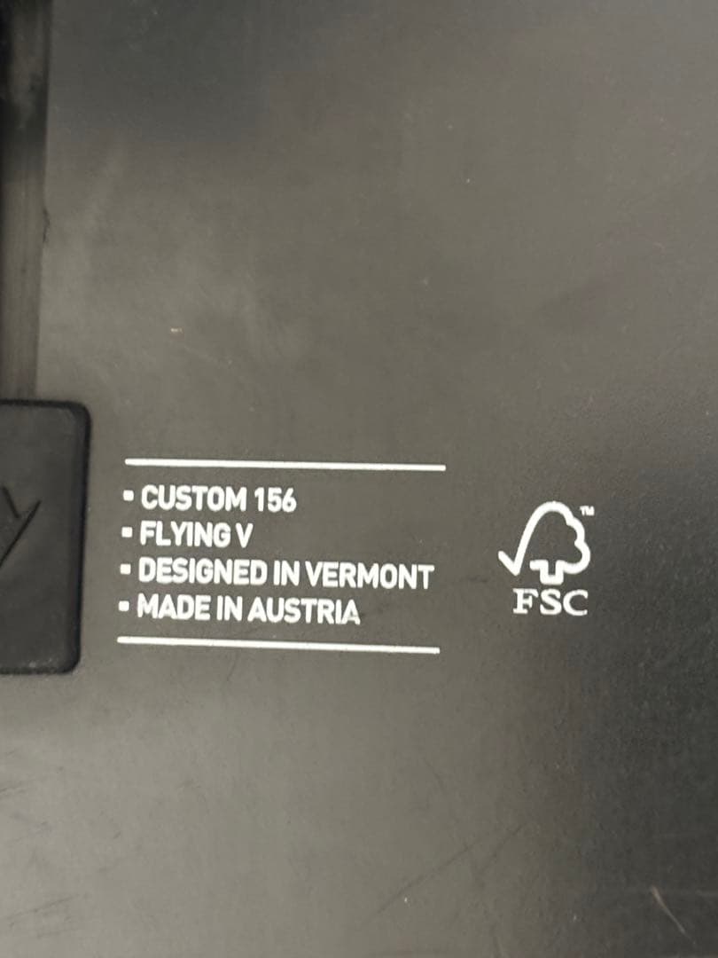 Burton CUSTOM FLYING V 156cm スノーボード