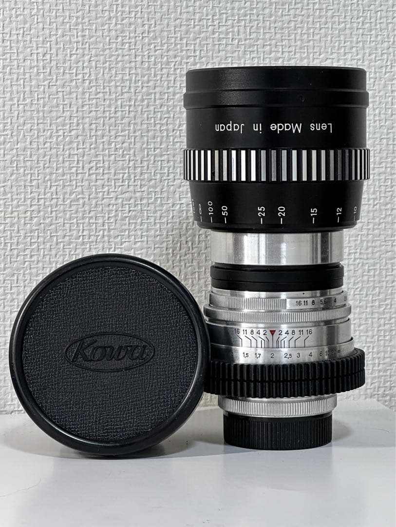 Helios 44 ヘリオス 44+ Anamorphic Kowa 8z 2X