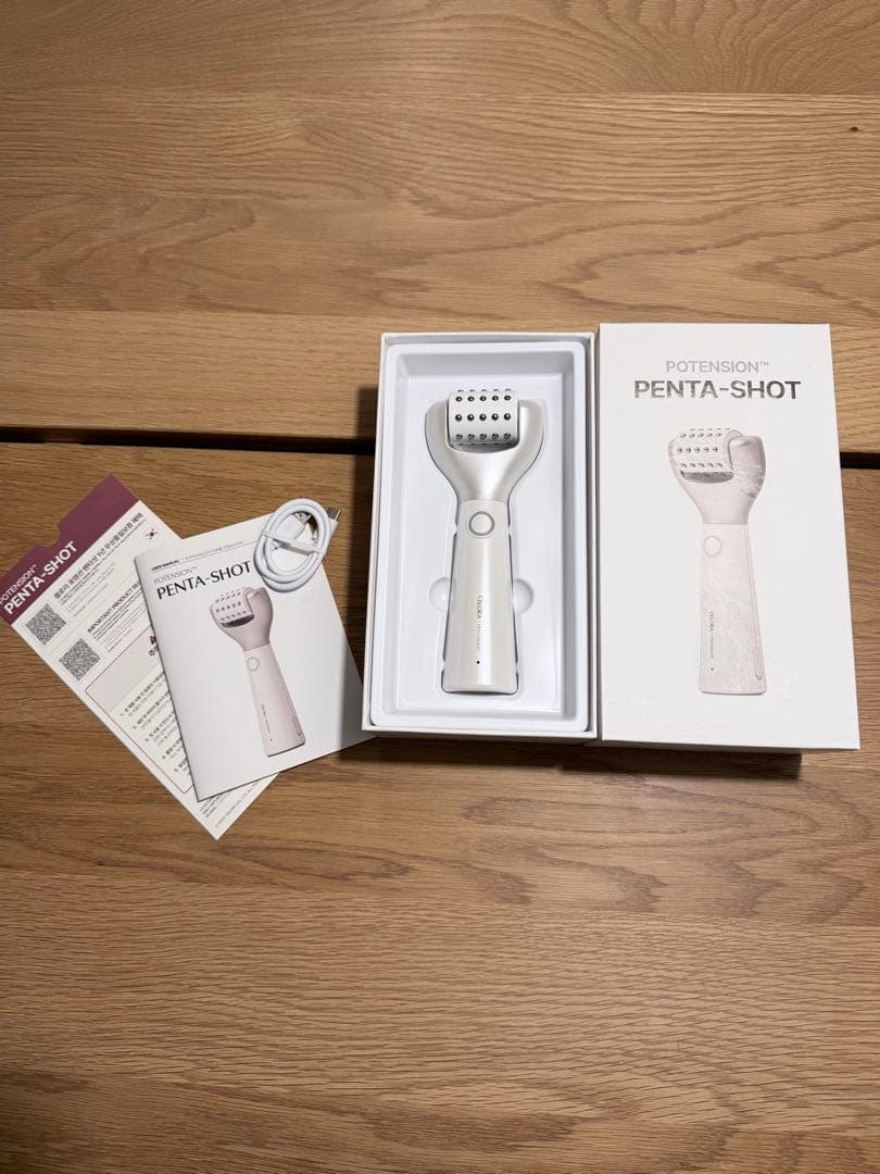 PENTA-SHOT 美顔器 ホワイト　セロラバイ ペンタショット