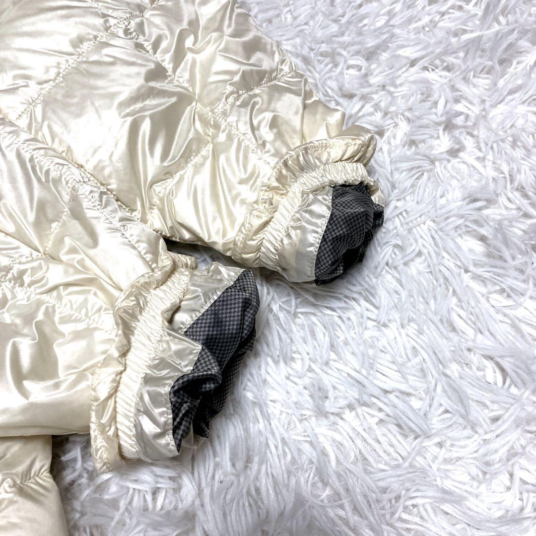 【新品タグ】TAION EXTRA ボレロダウンセット ロングダウン　白　L