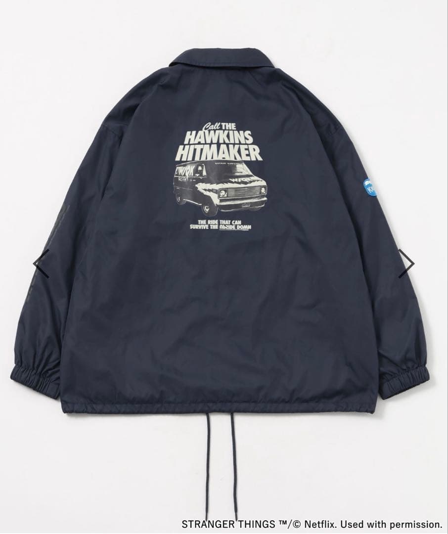 コラボアソートコーチジャケット　ニコアンド　ストレンジャーシングス