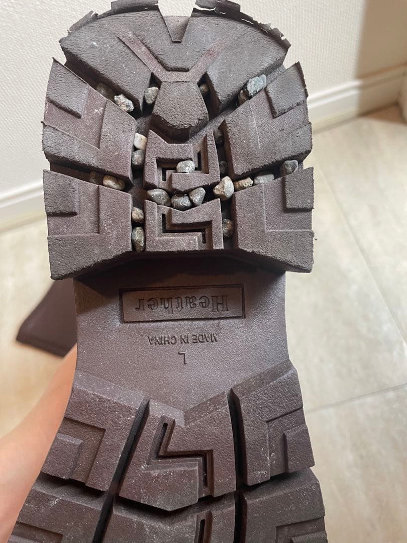 Heather ロングブーツ ブラウン Lサイズ 美品