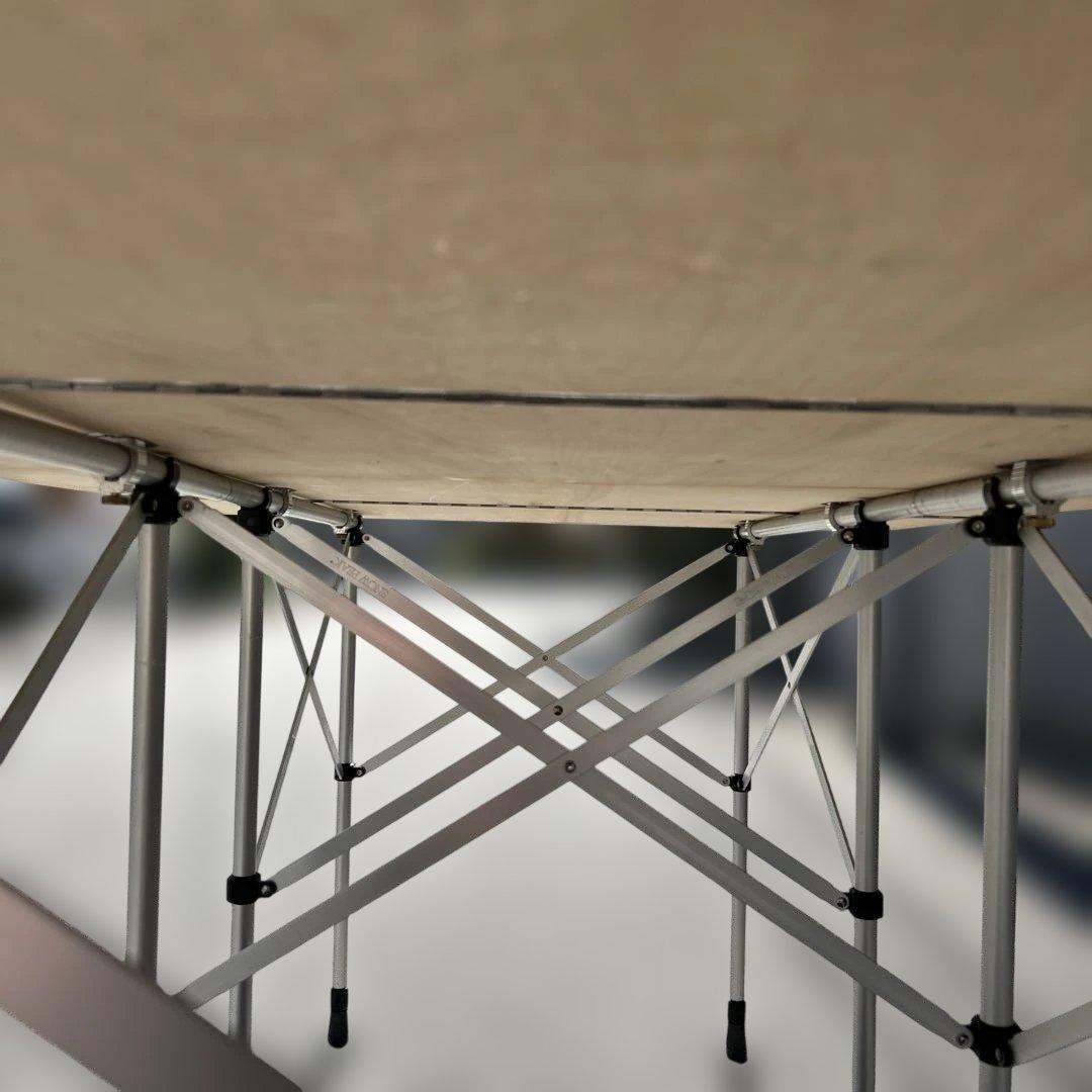 スノーピーク(ヤマコウ期)アジャスタブル フォールディングテーブル ケース付