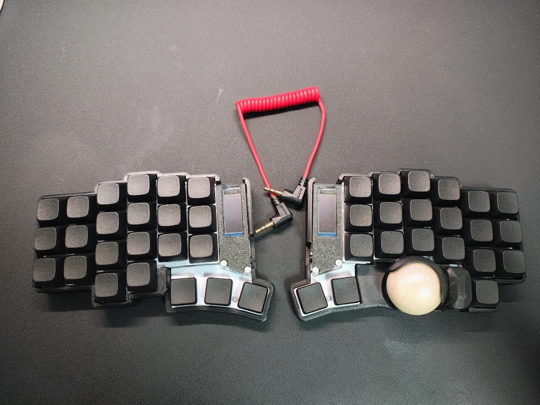 【値下げしました】keyball44　完成品　中古品　動作確認済み