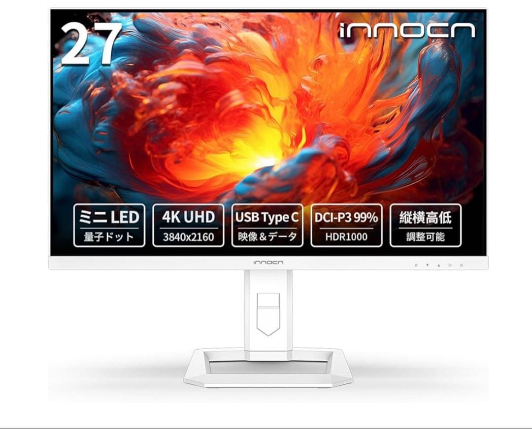 INNOCN 27M2V Lite 27インチ　miniLED 4K