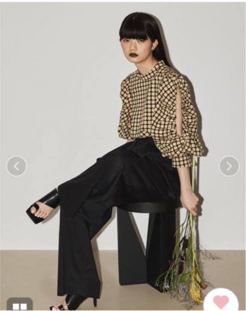 ⭐︎美品⭐︎【Todayful】オープンショルダージャガードブラウス