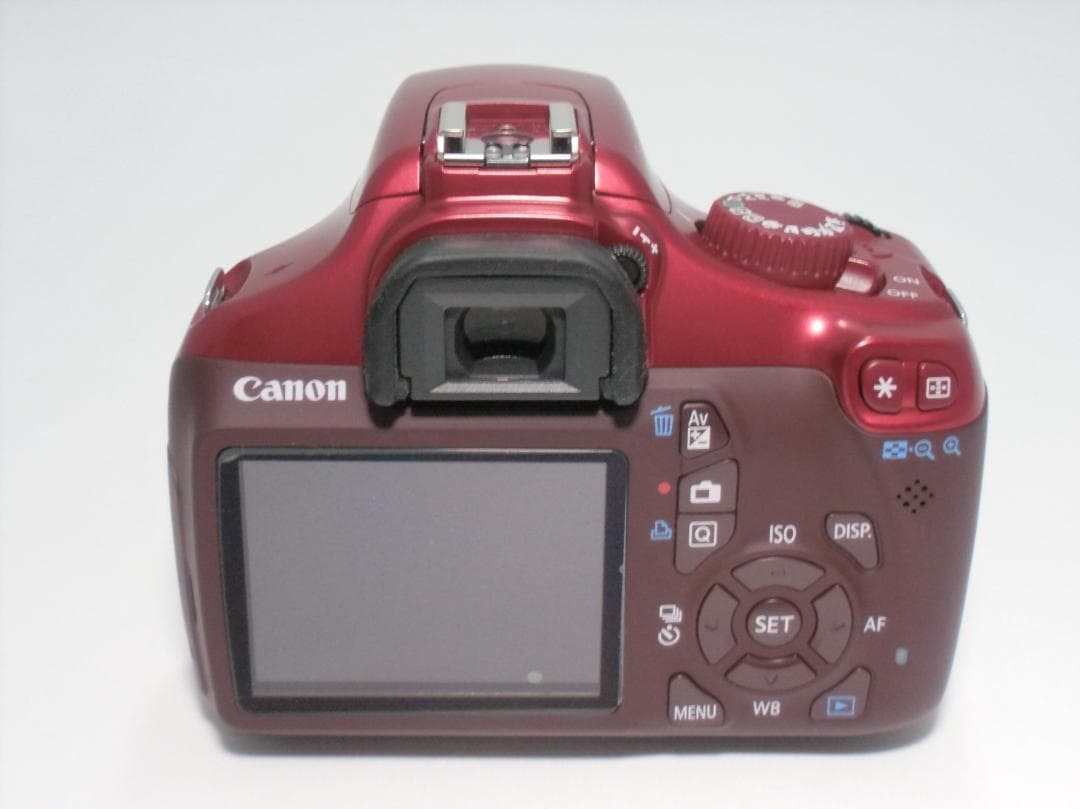 Canon EOS Kiss X50 レッド ダブルズームキット B062