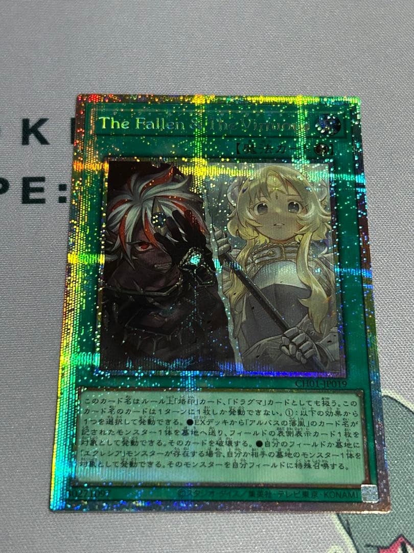 the fallen & the virtuous プリシク