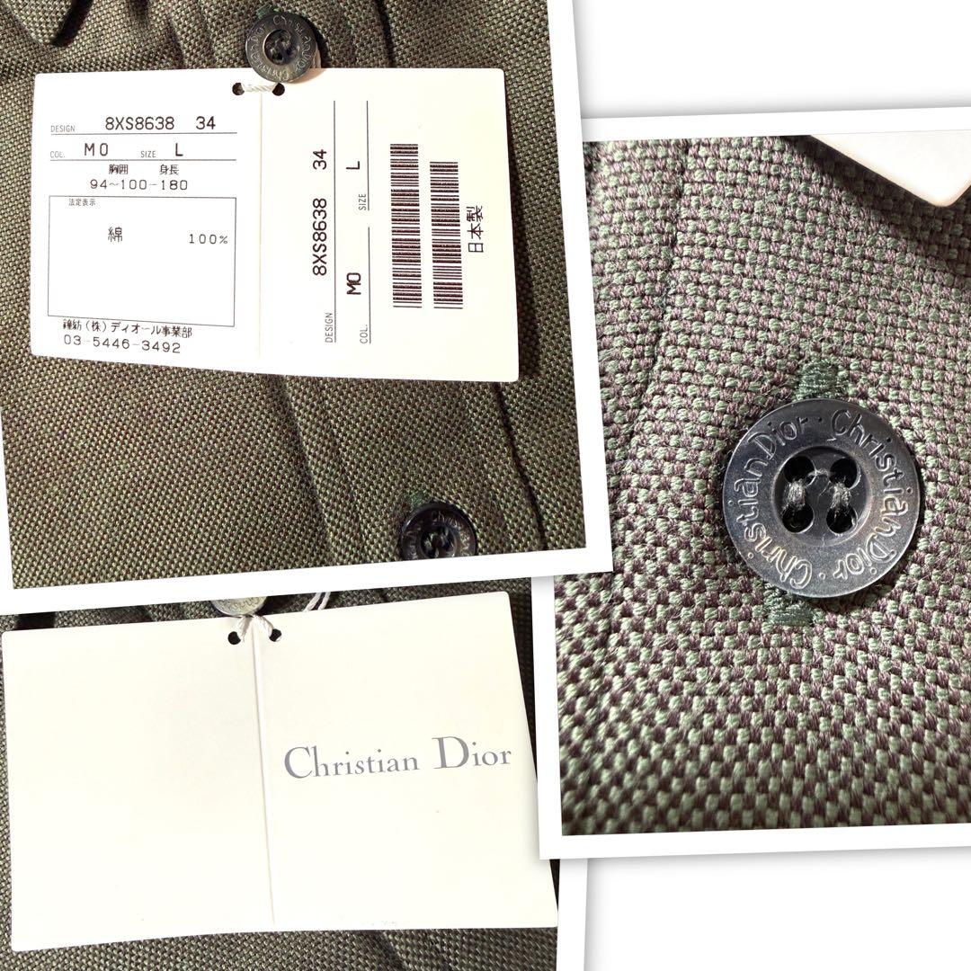 未使用 メンズ ディオール Dior 秋冬シャツ サイズL 9枚 90s